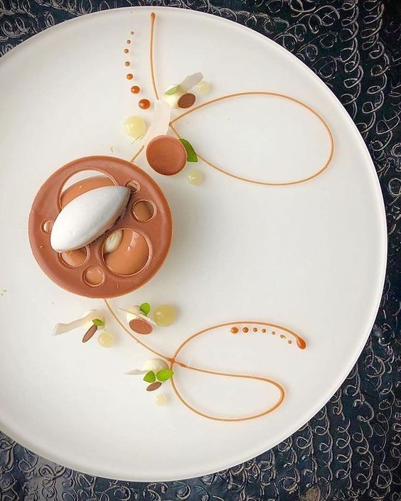 dessert plating ideas