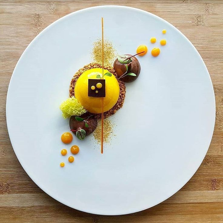 dessert plating ideas