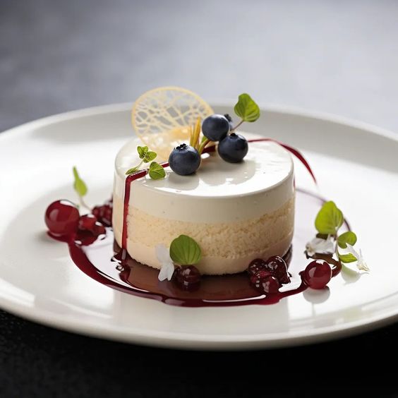 plating desserts ideas