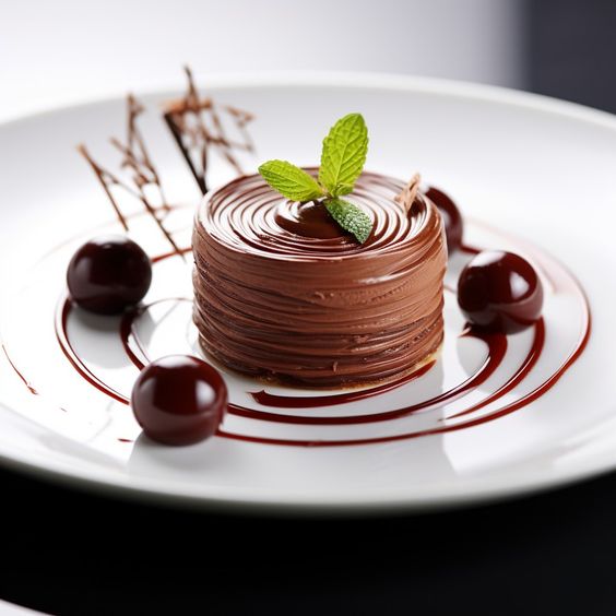 plating desserts ideas