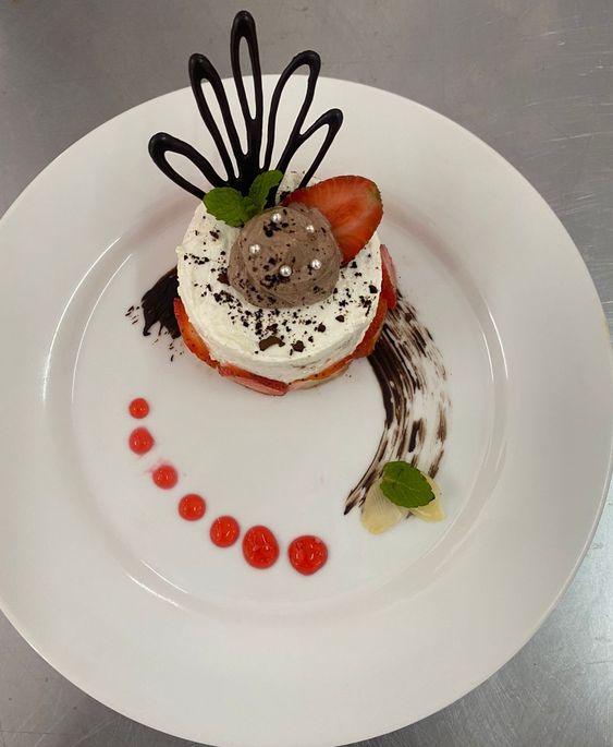 plating ideas for dessert