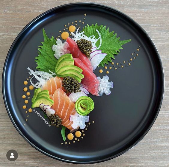 salad plating