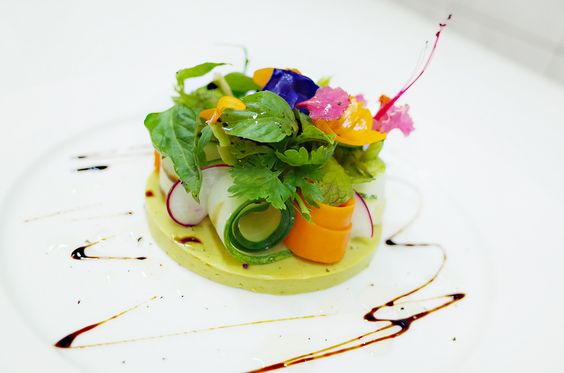 vegetable plating