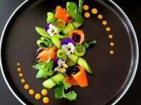 food plating and presentation