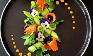 food plating and presentation